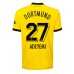 Tanie Strój piłkarski Borussia Dortmund Karim Adeyemi #27 Koszulka Podstawowej 2023-24 Krótkie Rękawy